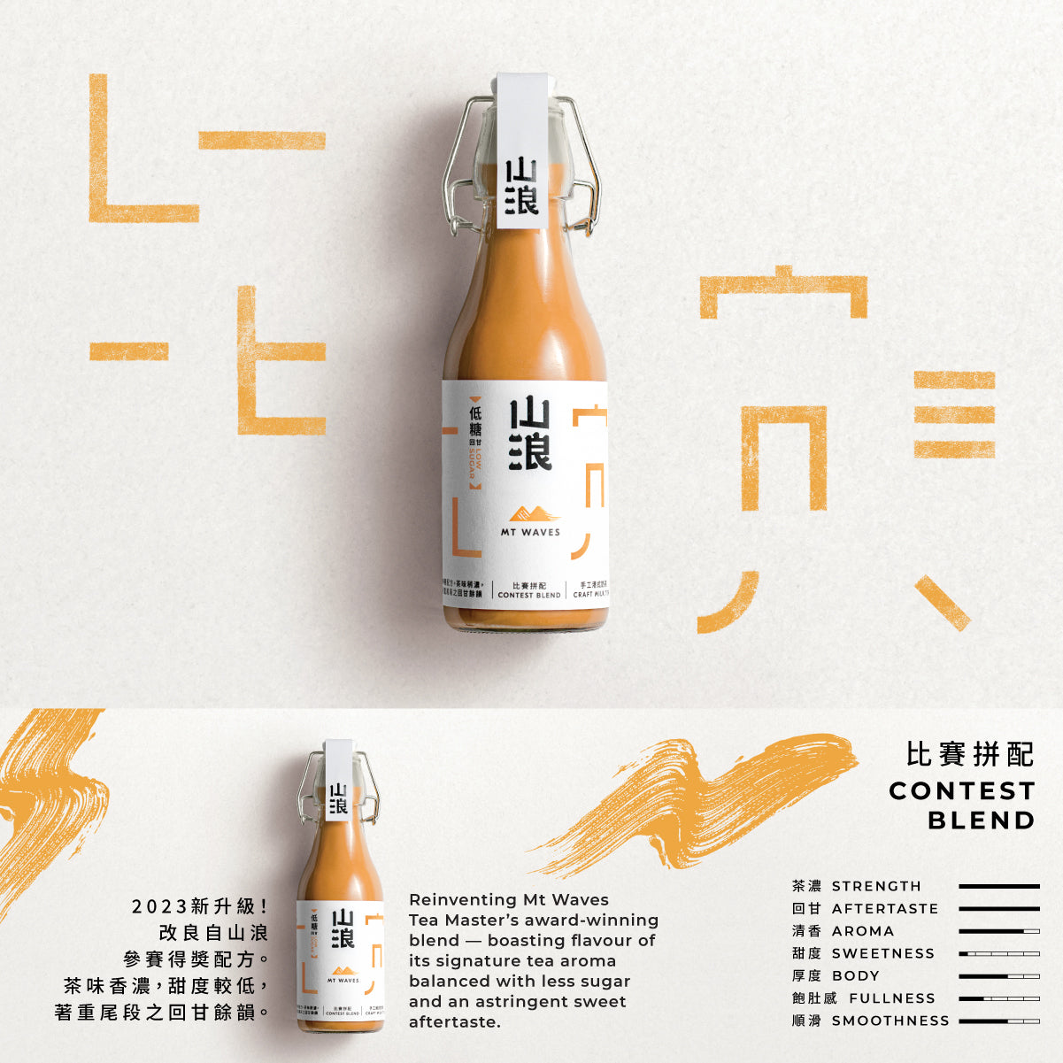 比賽拼配 低糖